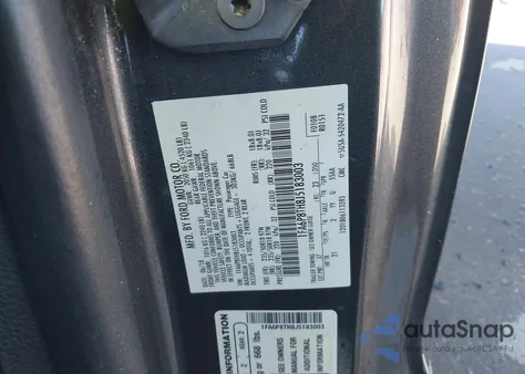 2018 Ford Mustang Ecoboost z USA, uszkodzony, nr VIN 1FA6P8TH8J5183003